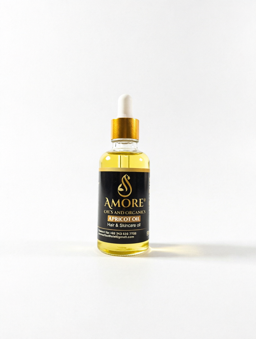 Premium Apricot Oil – Pure, Natural Hair & Skin Nourishment | Amore Oils & Organics