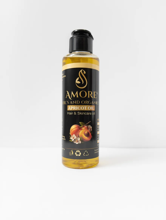 Premium Apricot Oil – Pure, Natural Hair & Skin Nourishment | Amore Oils & Organics