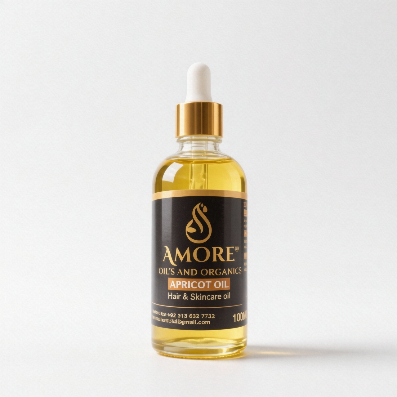 Premium Apricot Oil – Pure, Natural Hair & Skin Nourishment | Amore Oils & Organics