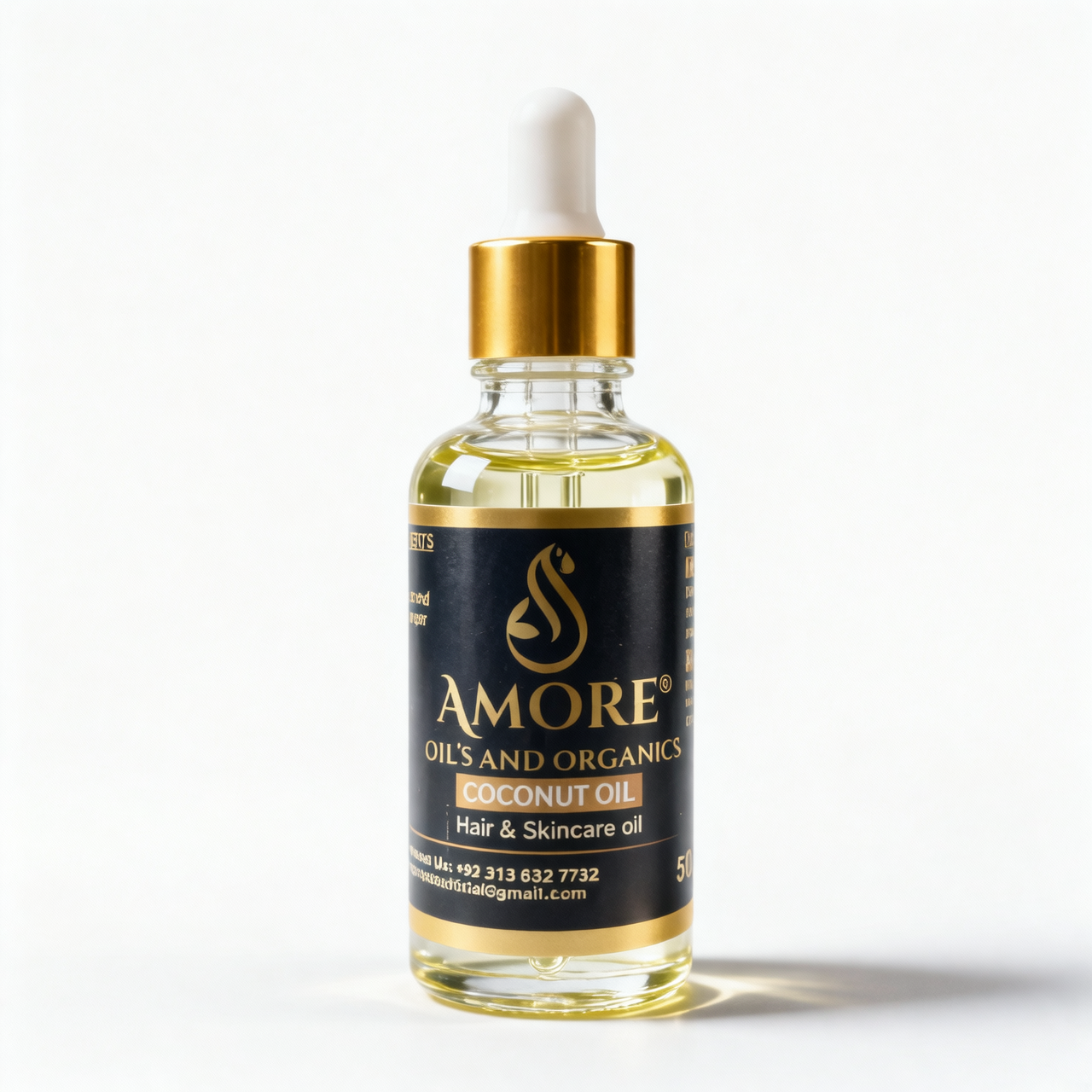 Premium Coconut Oil – Pure, Natural Hair & Skin Nourishment | Amore Oils & Organics