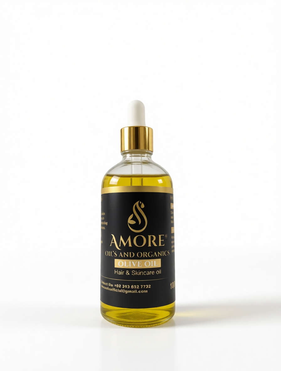 Premium Olive Oil – Pure, Natural Hair & Skin Nourishment | Amore Oils & Organics